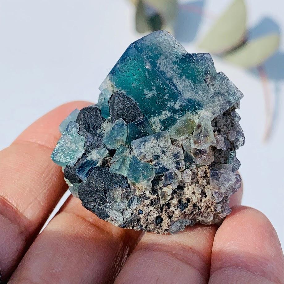 Famous Locality~Rogerley Mine  Fluorite Cluster From Frosterley, England #3 - Earth Family Crystals