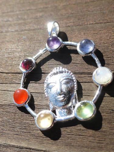 Buddha Head Pendant - Earth Family Crystals