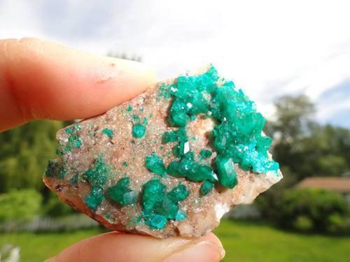 Dioptase - Earth Family Crystals