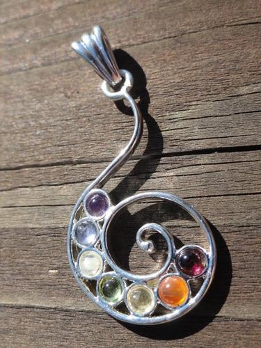 Swirl Pendant - Earth Family Crystals