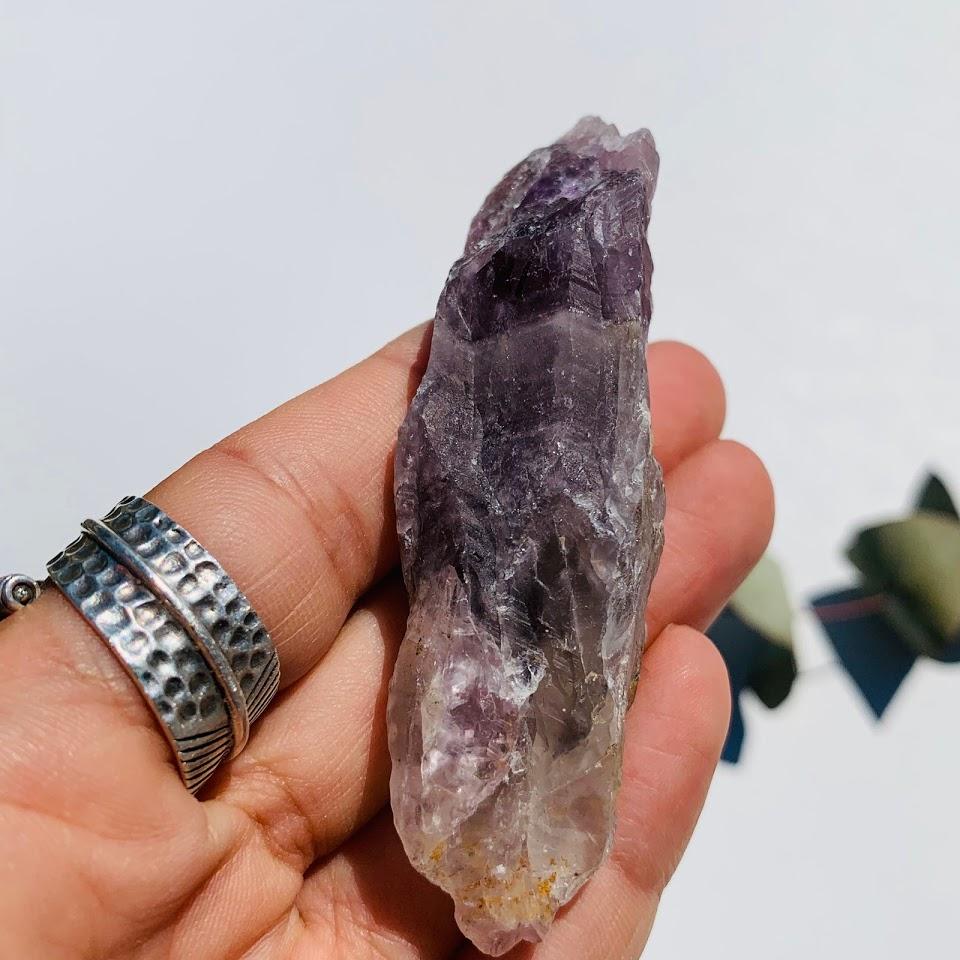 Genuine Auralite-23 Purple Raw Wand From Ontario, Canada - Earth Family Crystals