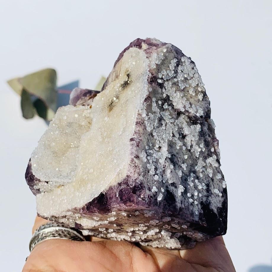 Famous Locality~Rogerley Mine Large Fluorite Cluster With Quartz Druzy Dusting From Frosterley, England #2 - Earth Family Crystals