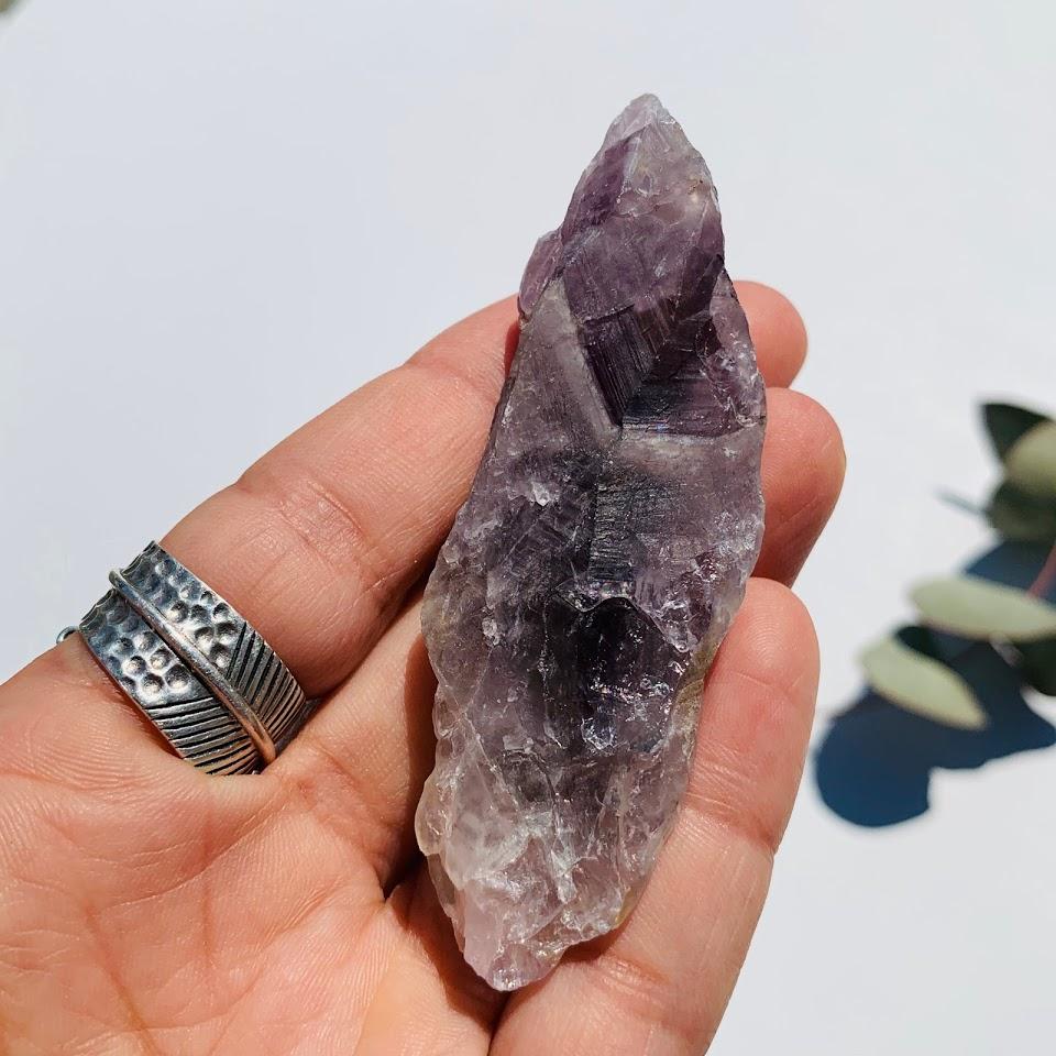 Genuine Auralite-23 Purple Raw Wand From Ontario, Canada - Earth Family Crystals