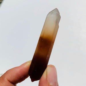 Rare Frosty Red Hematoid Quartz Point From Madagascar - Earth Family Crystals