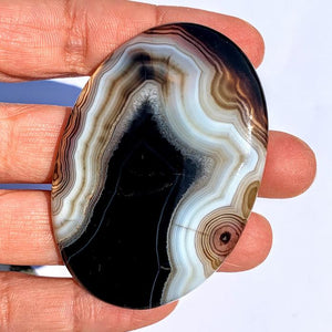 Incredible Patterns Chunky Agate Cabochon Ideal for Crafting