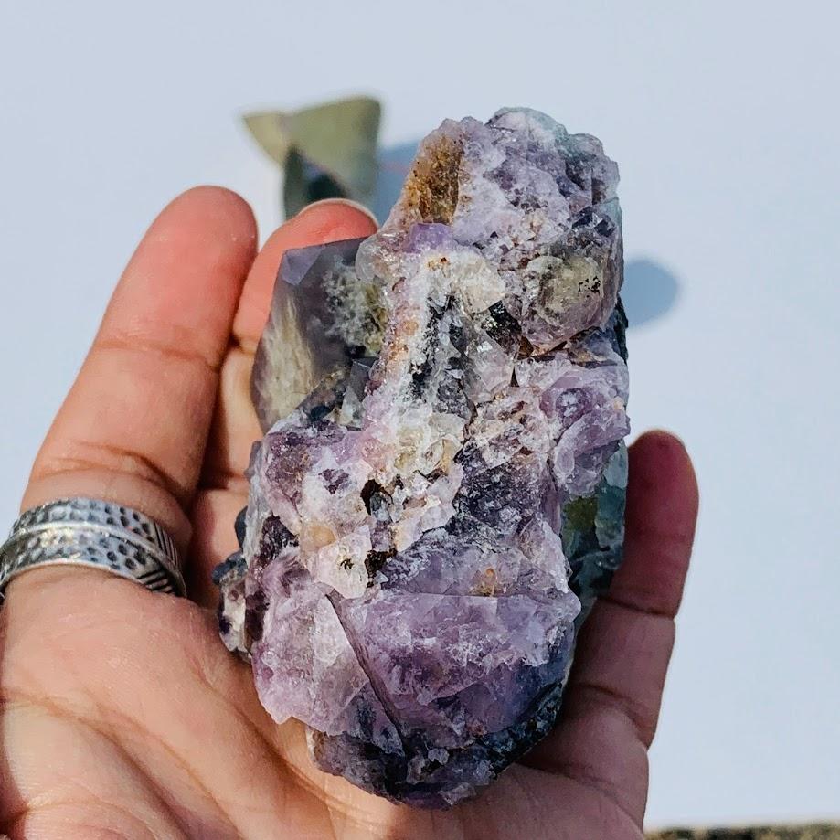 Famous Locality~Rogerley Mine Large Fluorite Cluster From Frosterley, England #1 - Earth Family Crystals