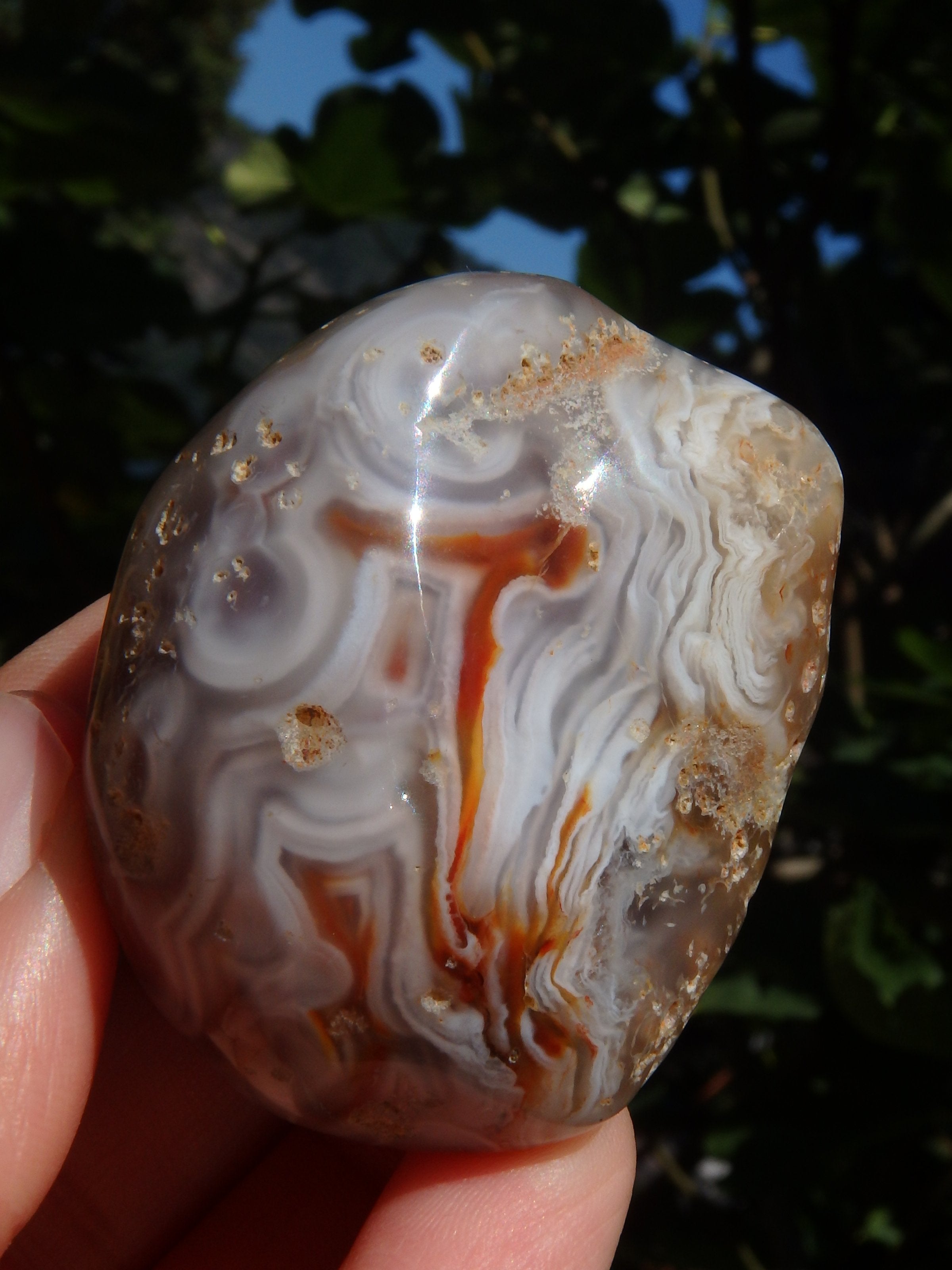 Fabulous Depth~Ancient Water Loaded Agate Nodule From Brazil1 - Earth Family Crystals