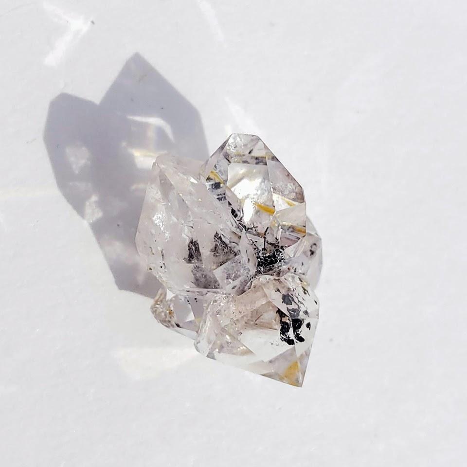 Gemmy Brilliant New York Herkimer Diamond Small Cluster #5 - Earth Family Crystals