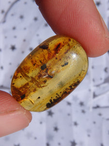 Beautiful Golden Amber Cabochon From Mexico~Ideal For Jewellery Making 1 - Earth Family Crystals