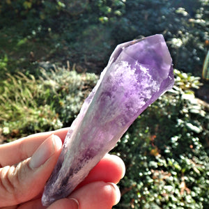 New Find~Gorgeous Amethyst Elestial Phantom Quartz Point From Bahia, Brazil 2 - Earth Family Crystals