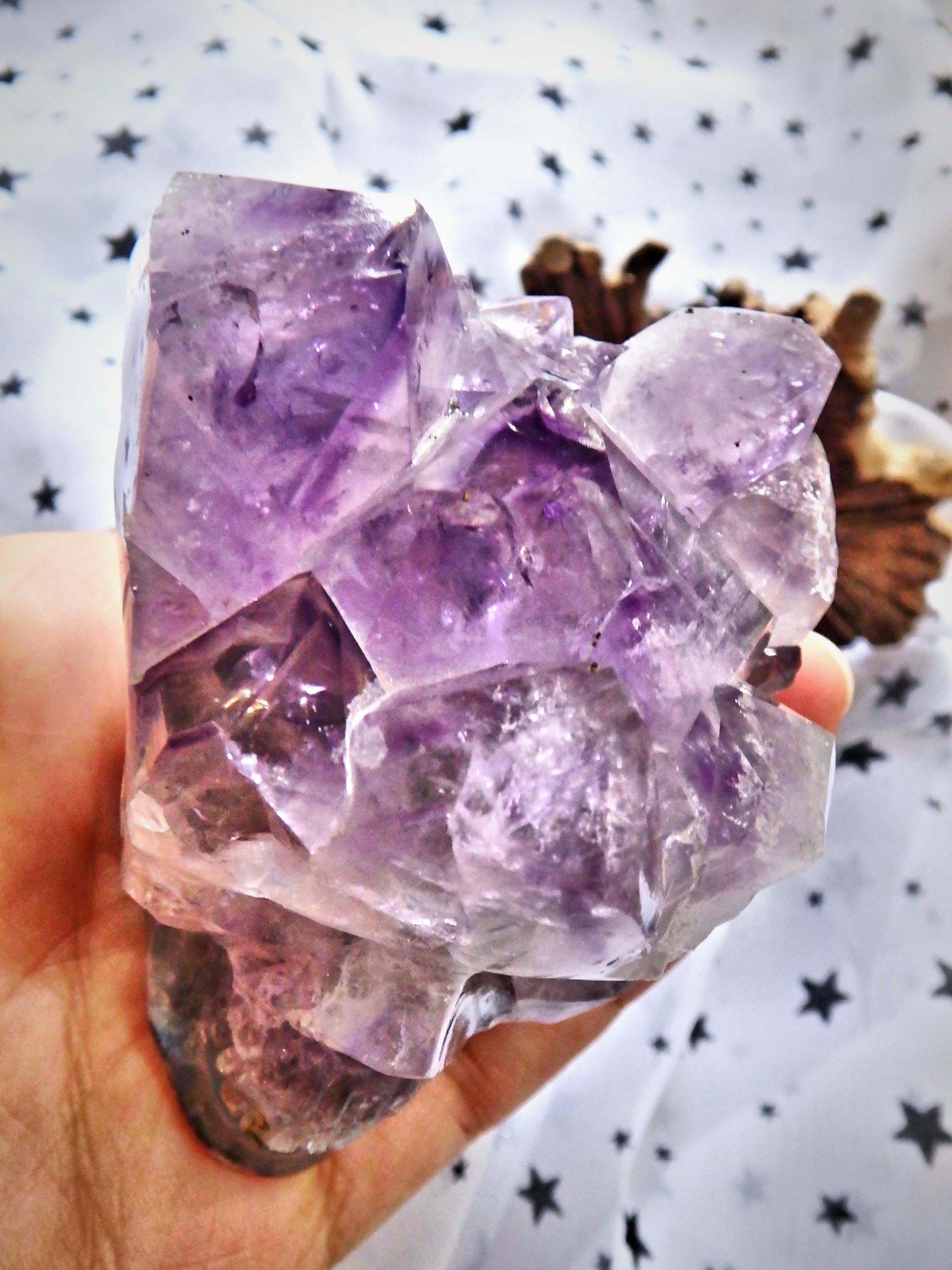 Breathtaking Amethyst Skull Carving With Personality - Earth Family Crystals