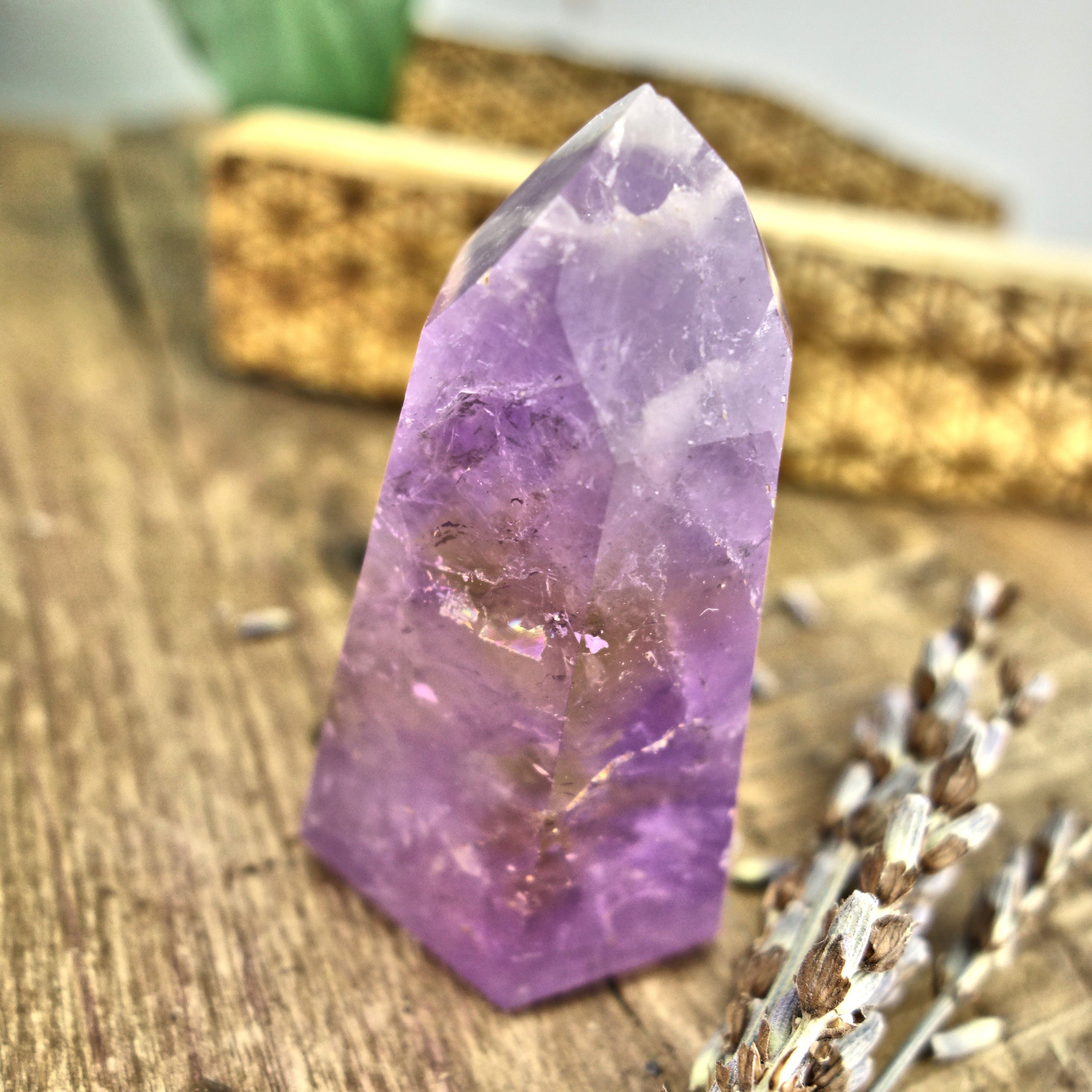 Brilliant Ametrine Generator Standing Display Specimen From Brazil 4 - Earth Family Crystals