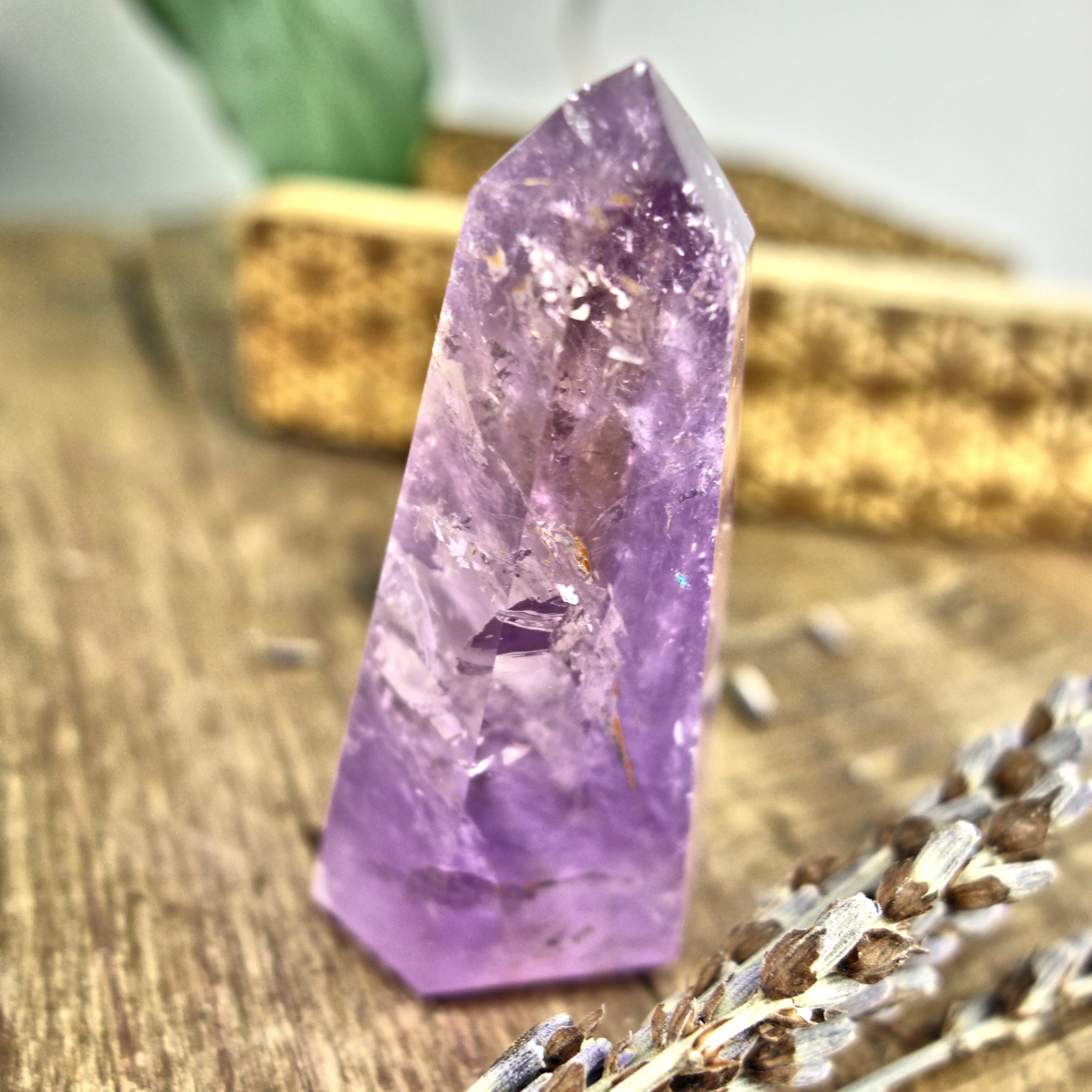 Brilliant Ametrine Generator Standing Display Specimen From Brazil 3 - Earth Family Crystals