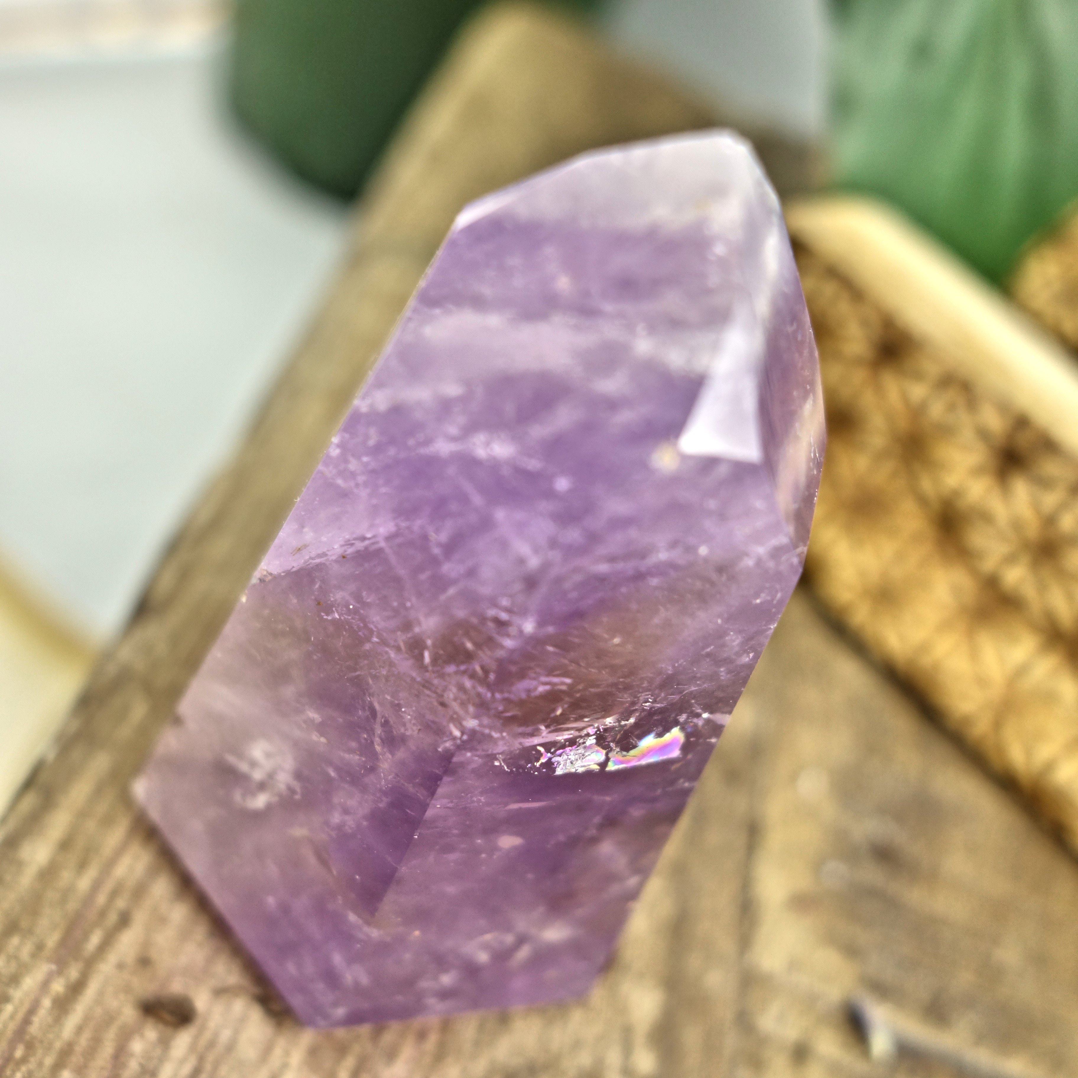 Brilliant Ametrine Generator Standing Display Specimen From Brazil 4 - Earth Family Crystals