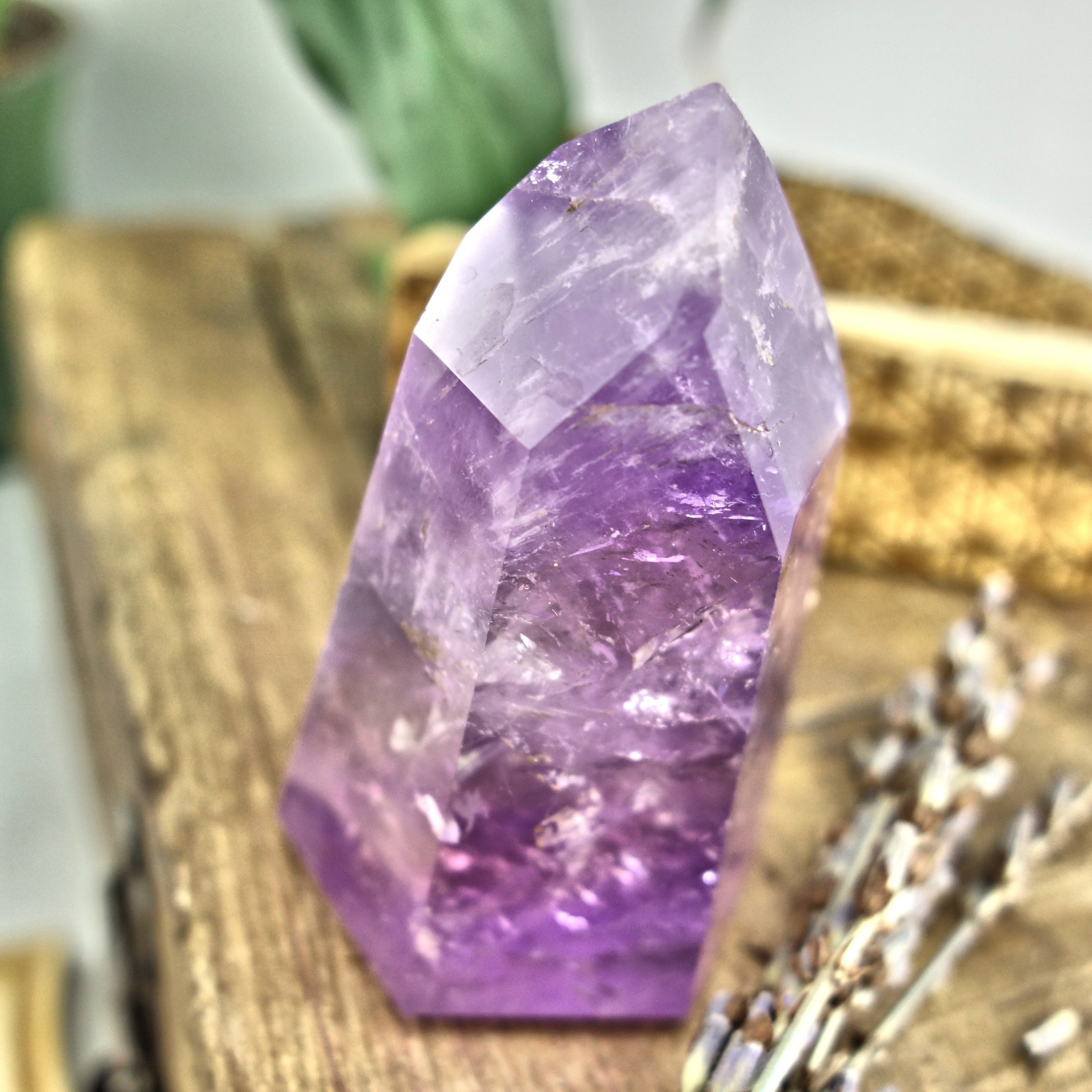 Brilliant Ametrine Generator Standing Display Specimen From Brazil 2 - Earth Family Crystals