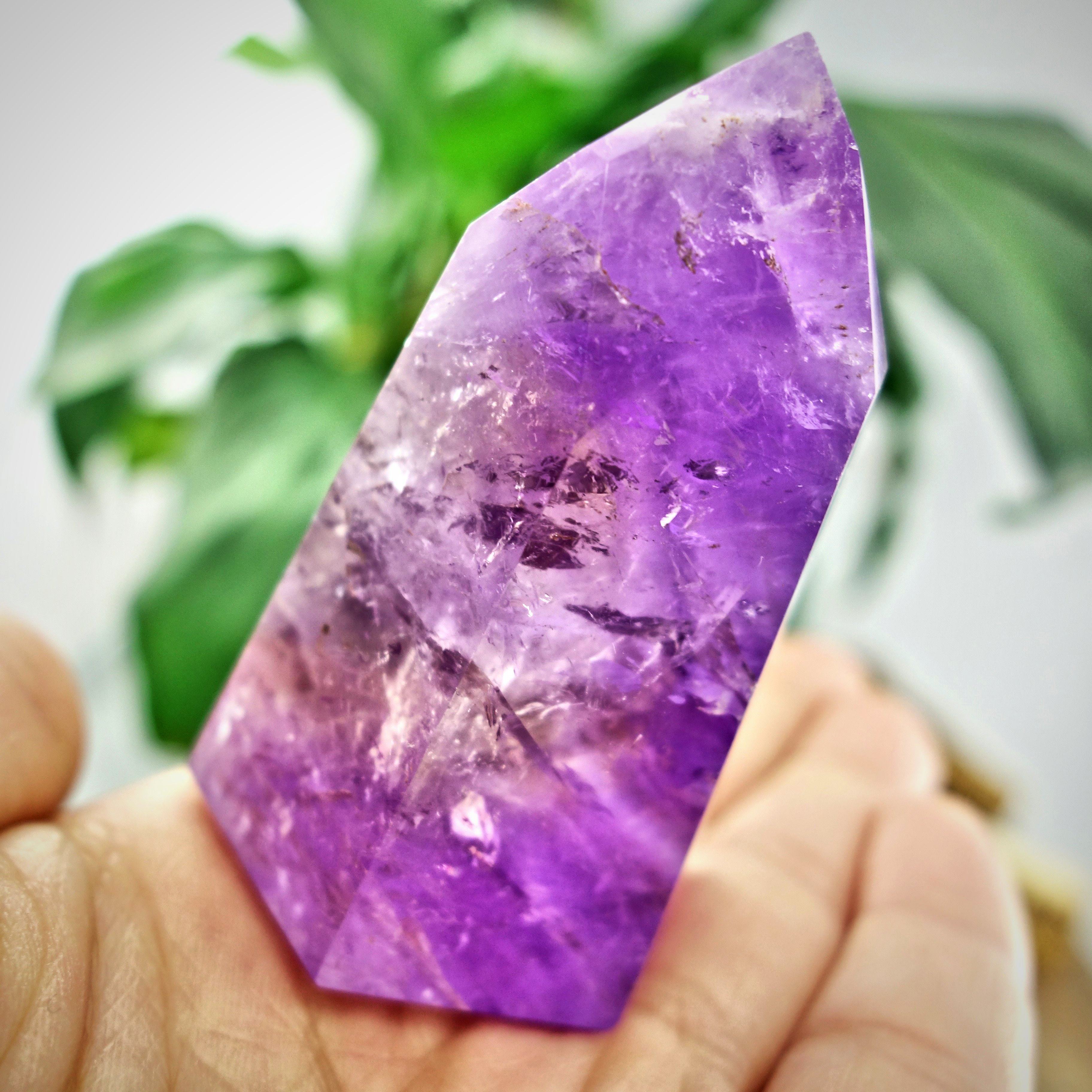 Brilliant Ametrine Generator Standing Display Specimen From Brazil 2 - Earth Family Crystals
