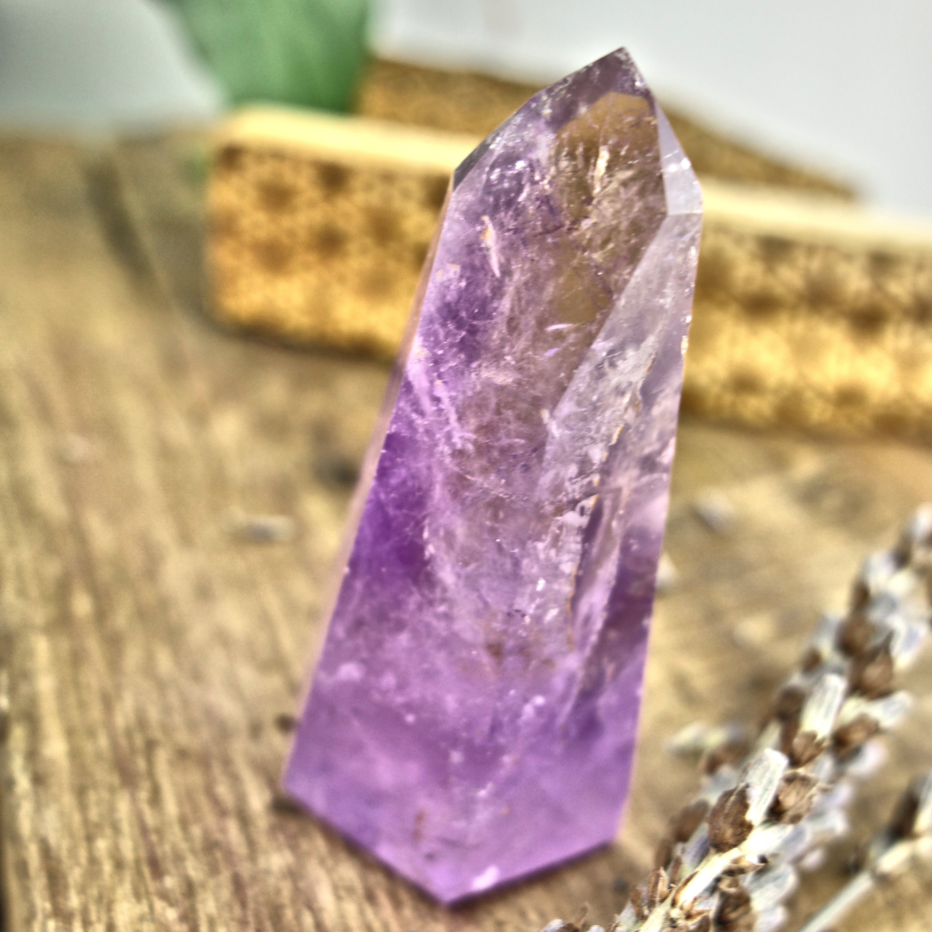 Brilliant Ametrine Generator Standing Display Specimen From Brazil 3 - Earth Family Crystals