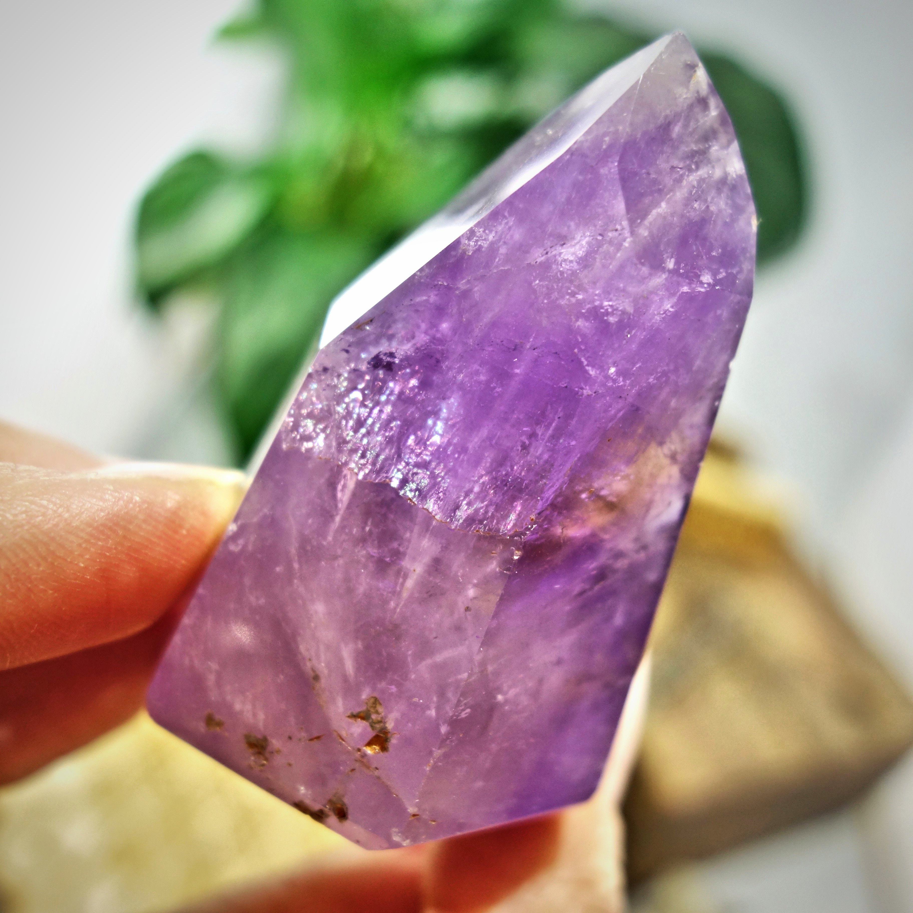 Brilliant Ametrine Generator Standing Display Specimen From Brazil 4 - Earth Family Crystals