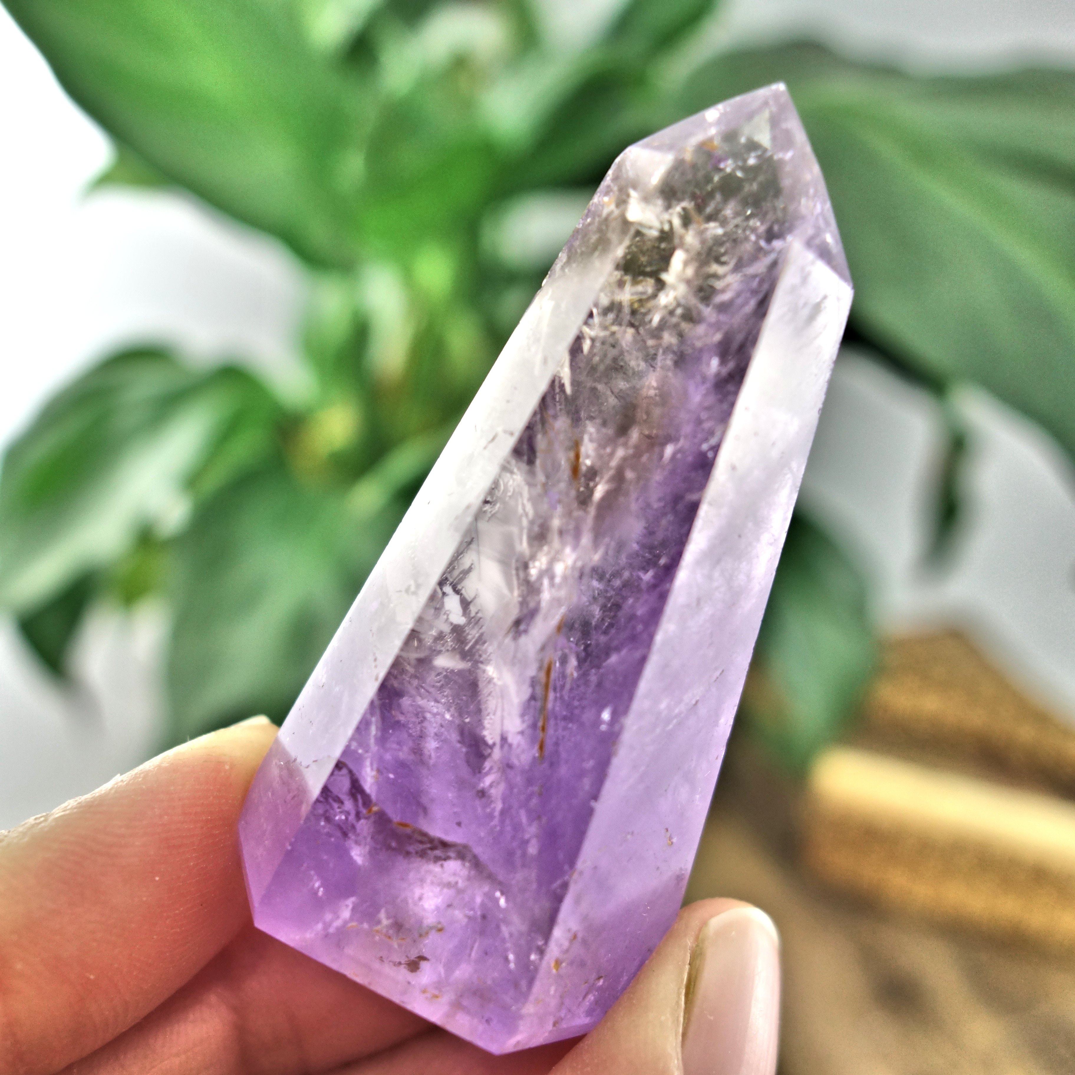 Brilliant Ametrine Generator Standing Display Specimen From Brazil 3 - Earth Family Crystals