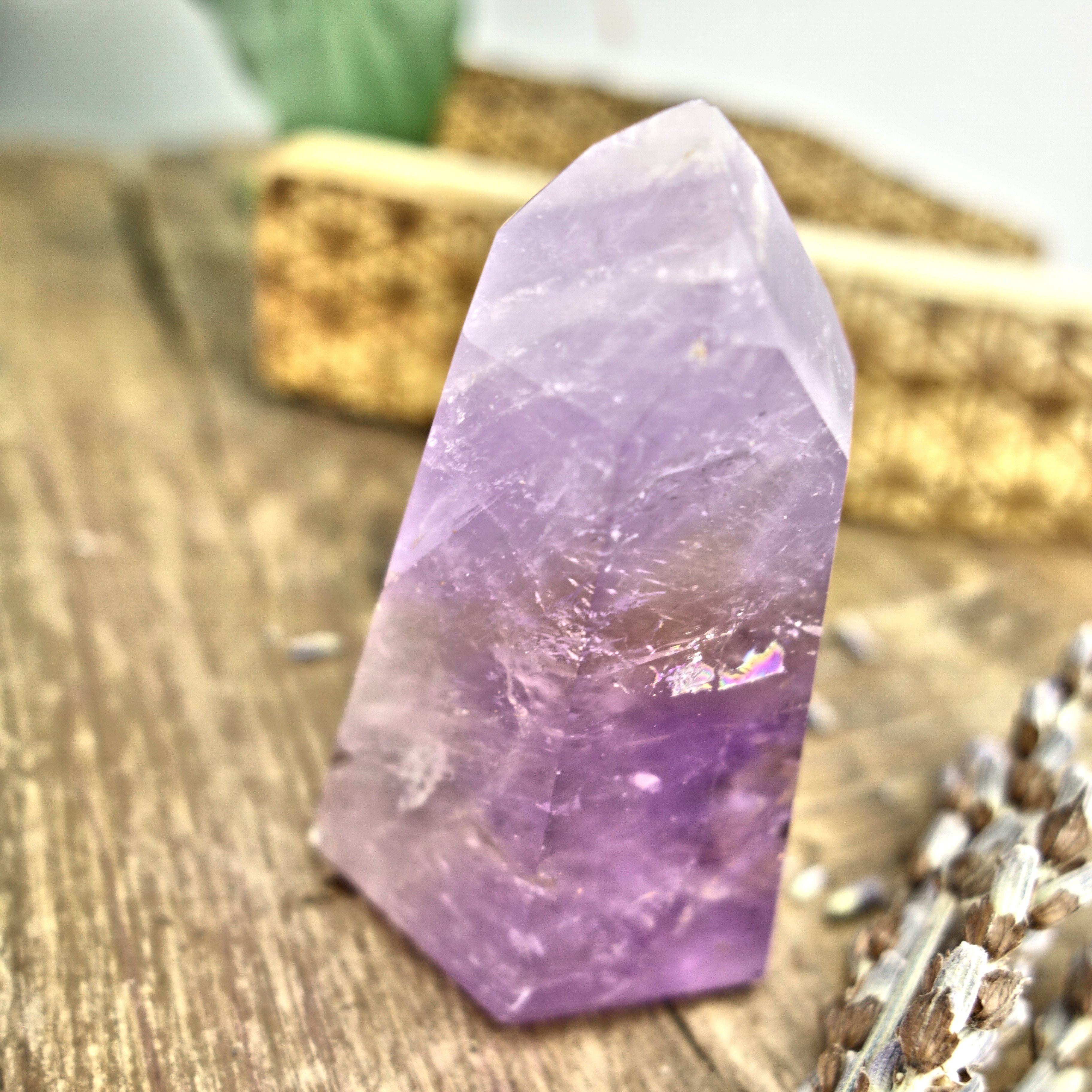 Brilliant Ametrine Generator Standing Display Specimen From Brazil 4 - Earth Family Crystals