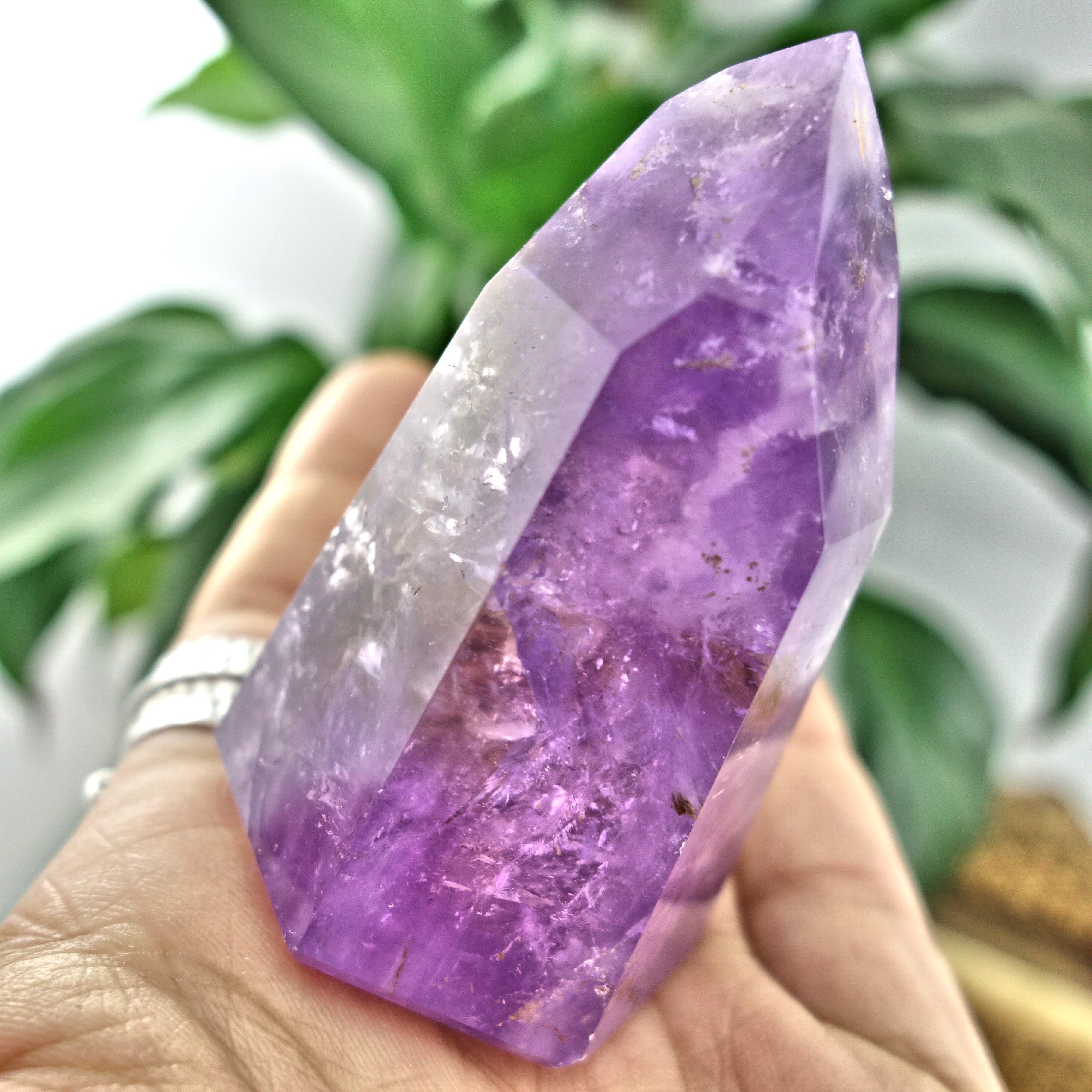 Brilliant Ametrine Generator Standing Display Specimen From Brazil 2 - Earth Family Crystals