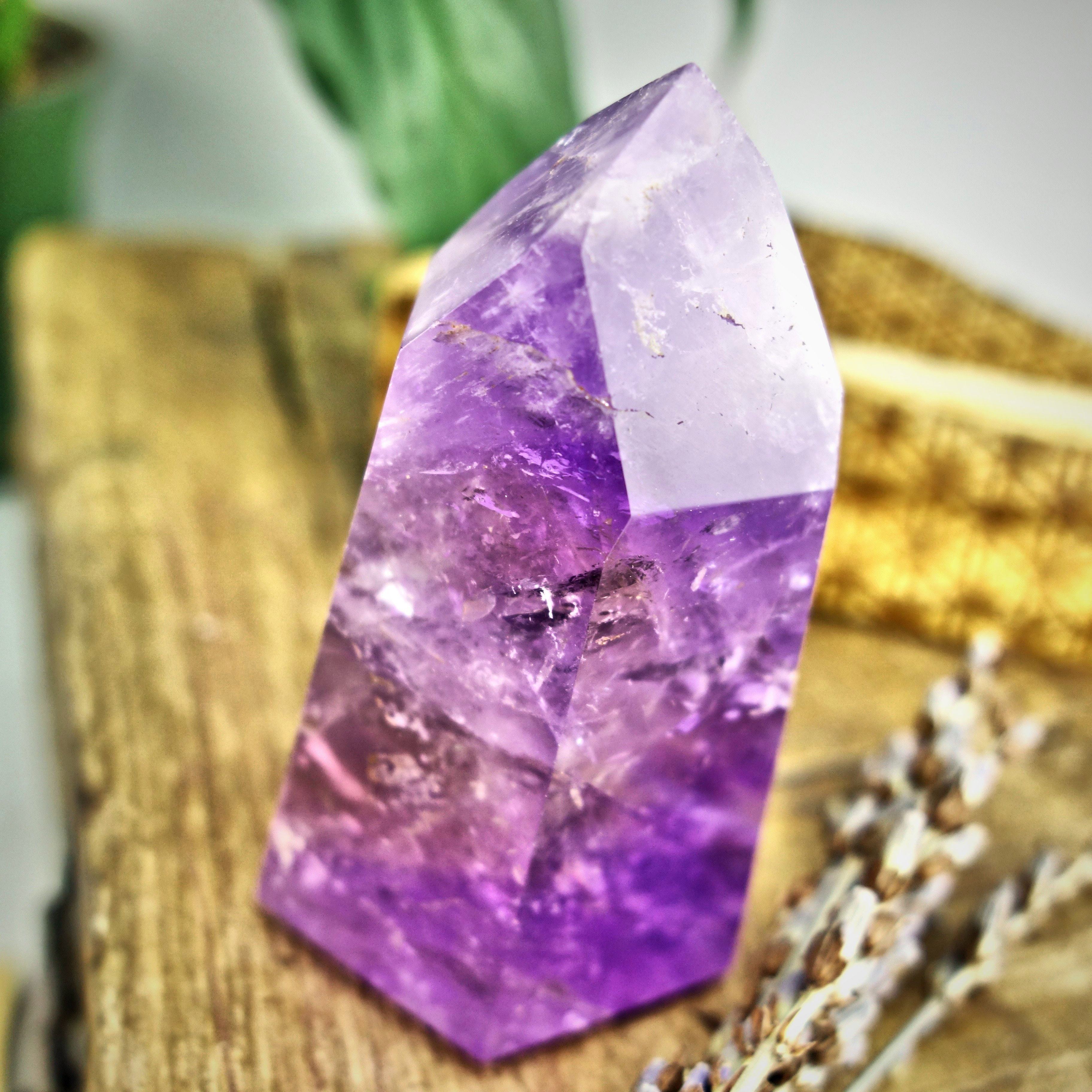 Brilliant Ametrine Generator Standing Display Specimen From Brazil 2 - Earth Family Crystals