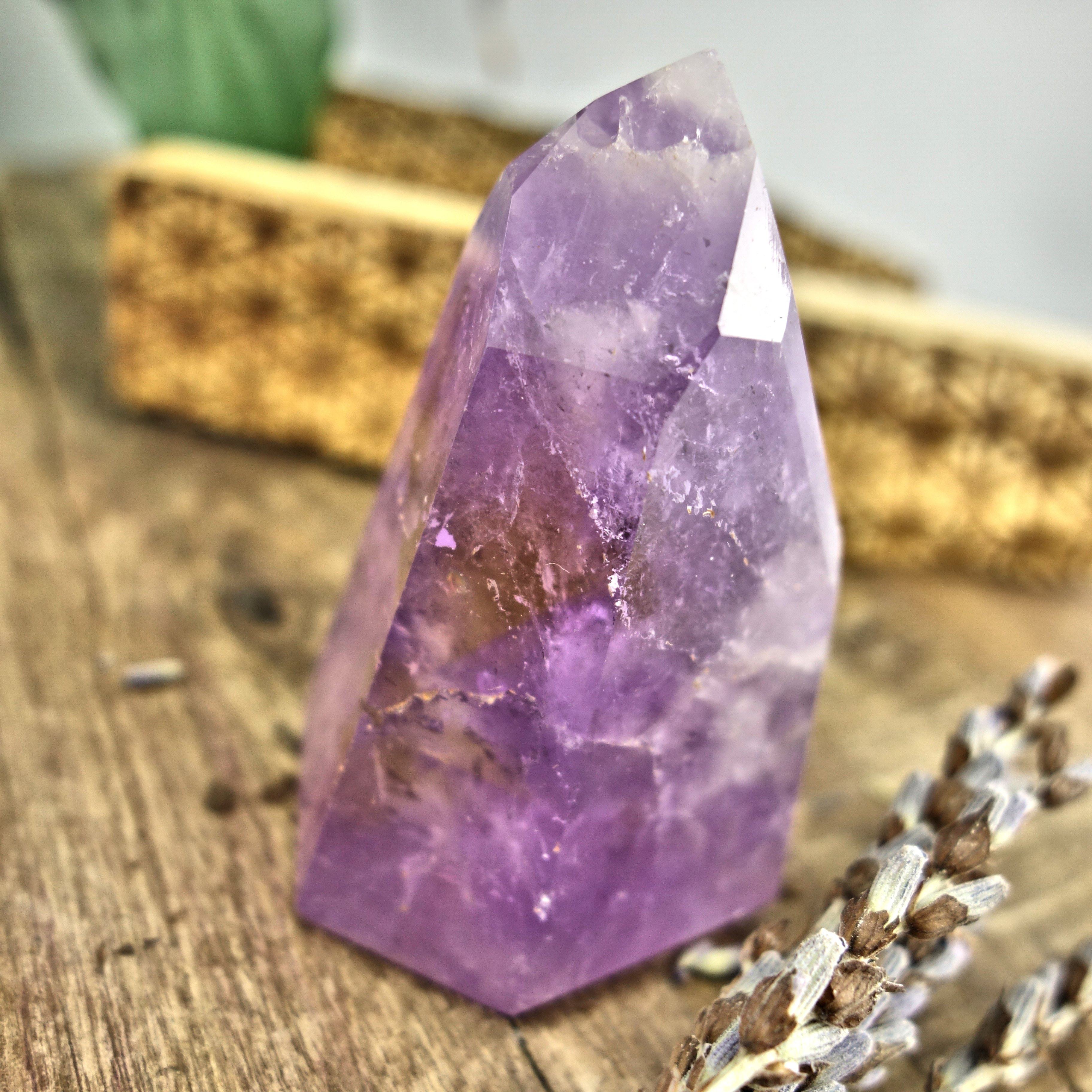 Brilliant Ametrine Generator Standing Display Specimen From Brazil 4 - Earth Family Crystals