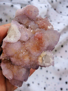 Beautiful Large Ametrine Spirit Quartz With Red Hematite Inclusions - Earth Family Crystals