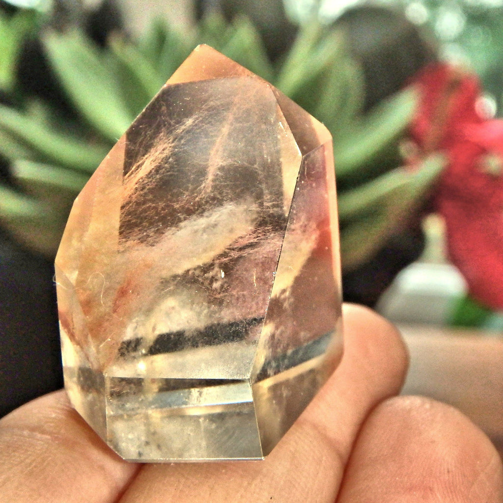 Angel Phantom Cloud Quartz Mini Specimen - Earth Family Crystals