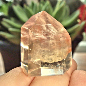 Angel Phantom Cloud Quartz Mini Specimen - Earth Family Crystals