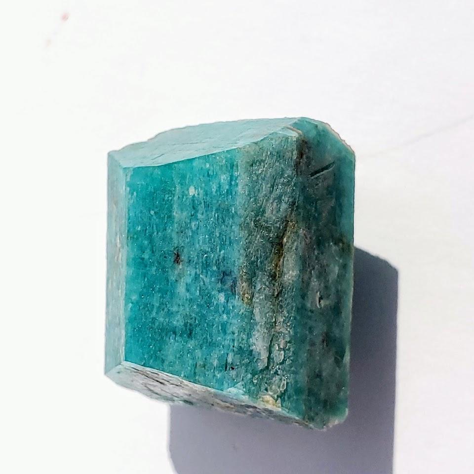 Famous Colorado Locality~Quality Natural Terminated Robin Egg Blue Amazonite Raw Specimen - Earth Family Crystals