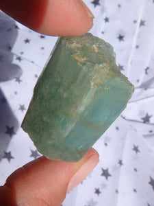 Fabulous Blue Aquamarine Point Specimen From India - Earth Family Crystals