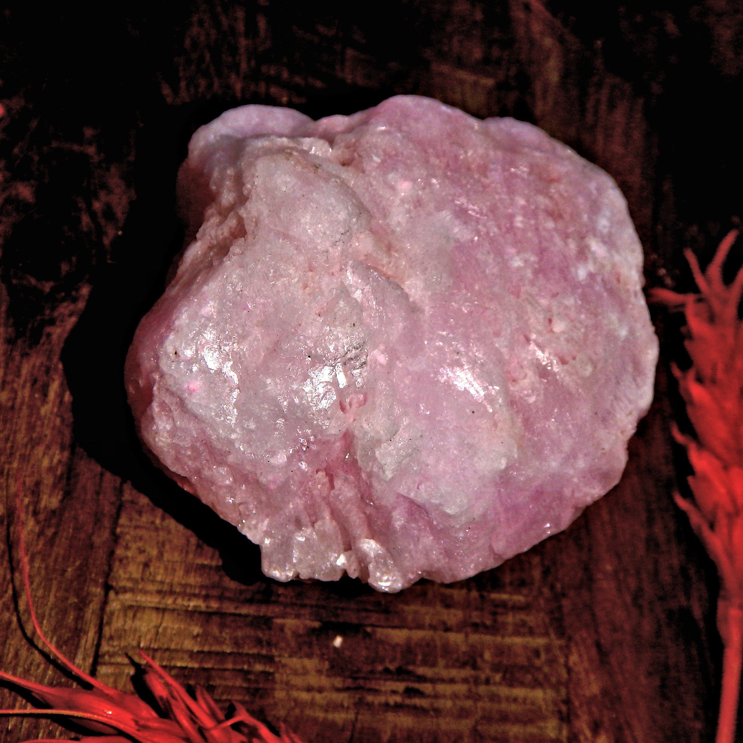 Cotton Candy Rose Pink Aragonite Natural Specimen - Earth Family Crystals