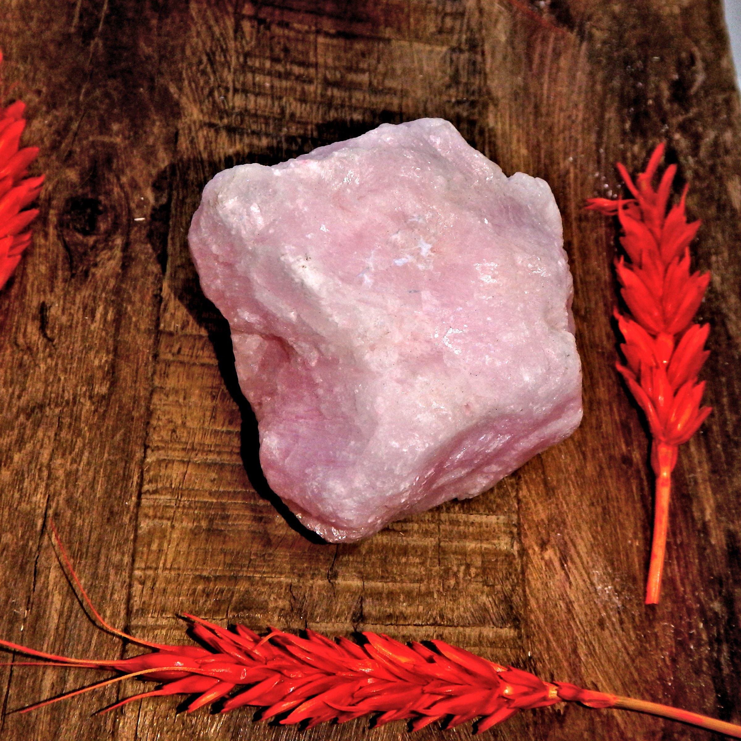 Cotton Candy Rose Pink Aragonite Natural Specimen - Earth Family Crystals
