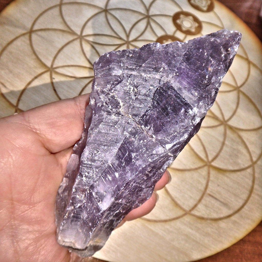 Chunky Purple Canadian Genuine Auralite-23 Point~Perfect for Energy Work - Earth Family Crystals