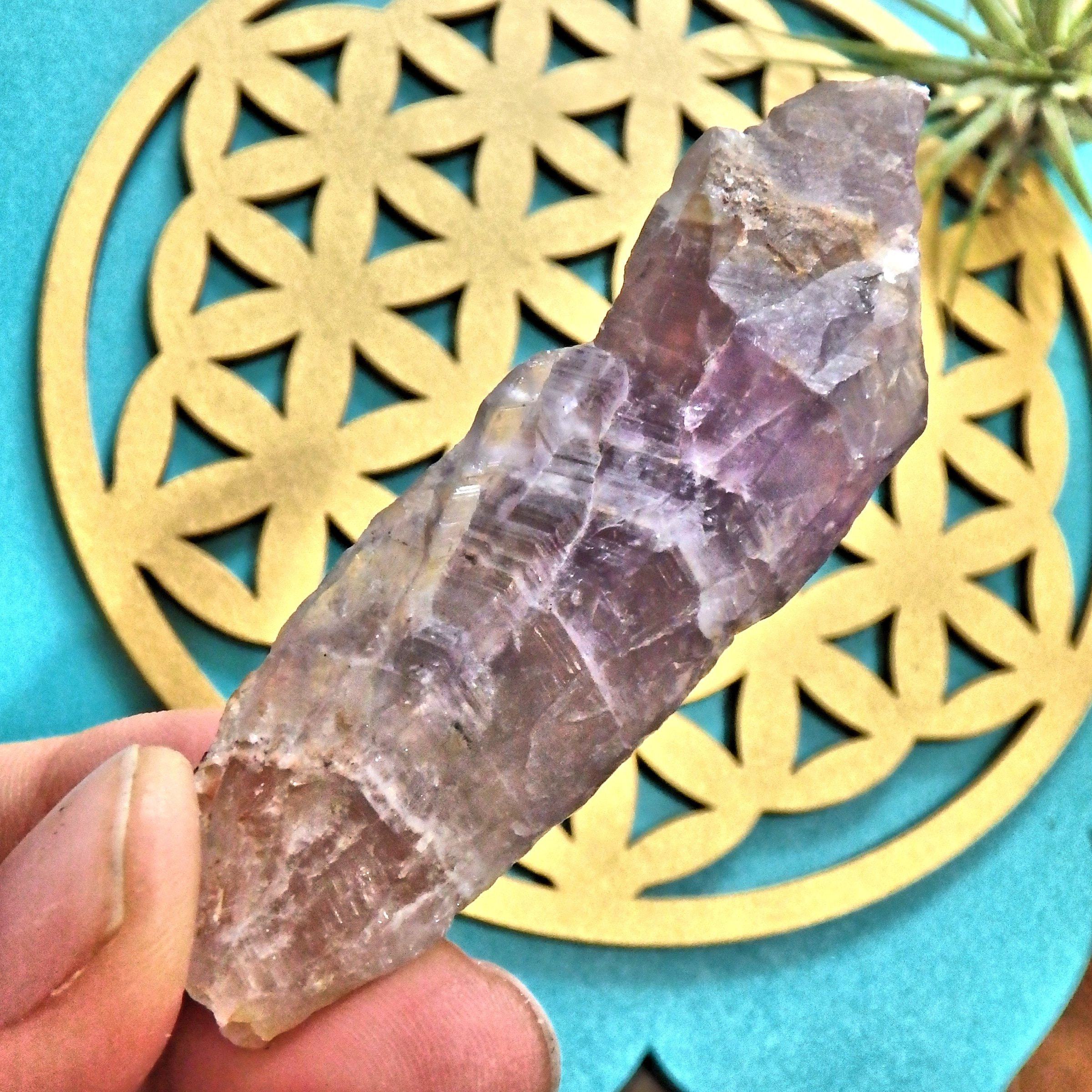 Cute Purple Point of Auralite-23 From Ontario, Canada - Earth Family Crystals