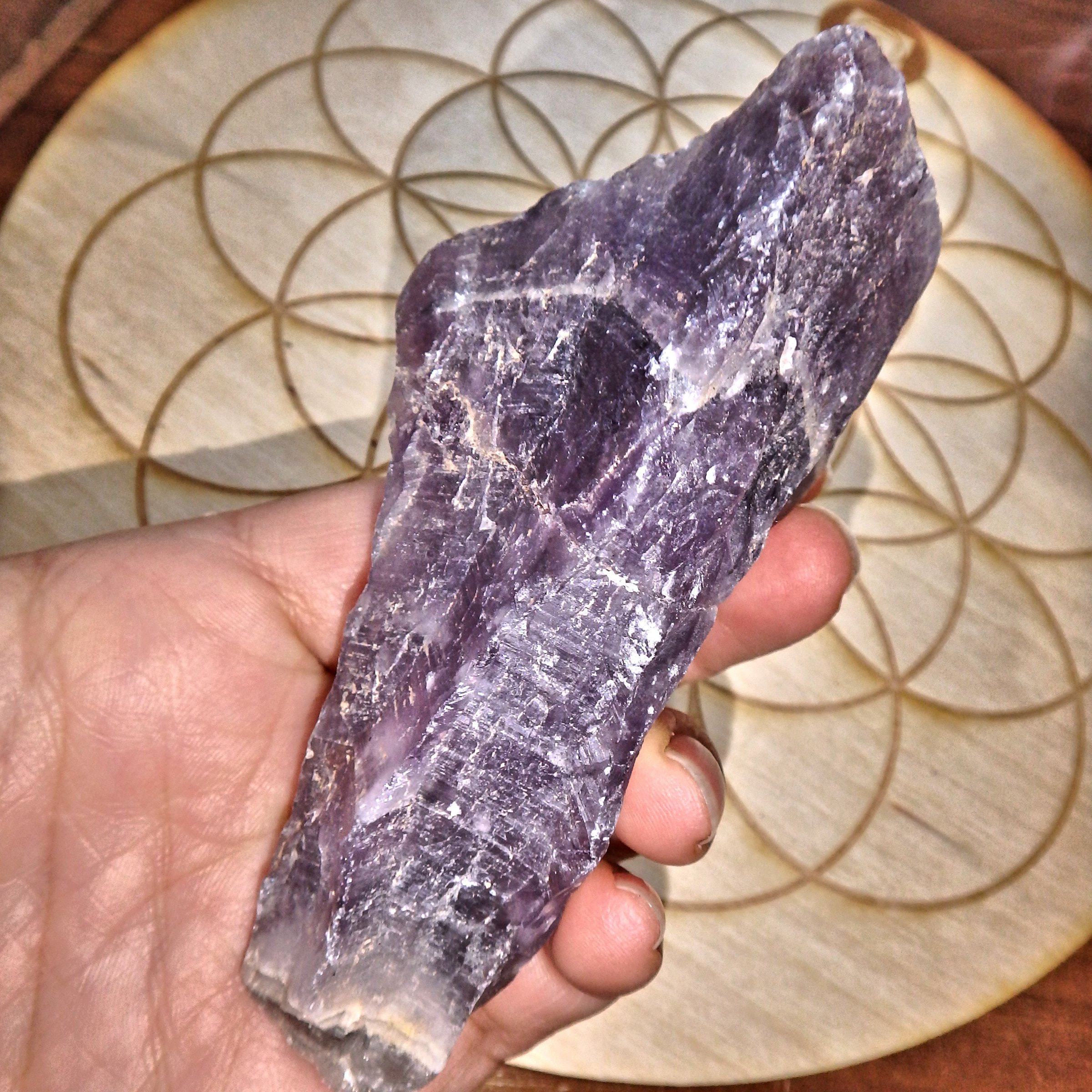 Chunky Purple Canadian Genuine Auralite-23 Point~Perfect for Energy Work - Earth Family Crystals