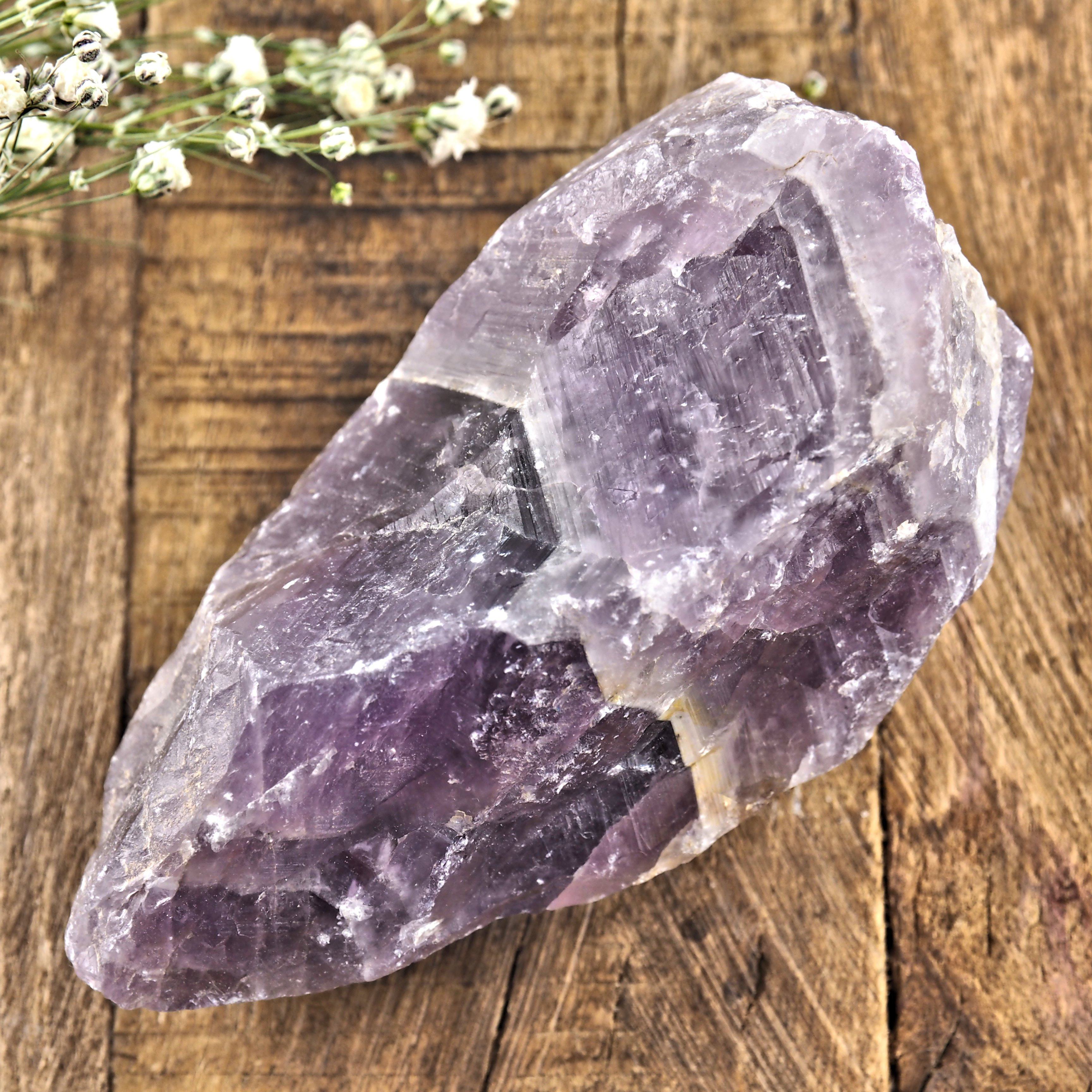Deep Purple Genuine Auralite-23 Point From Ontario, Canada #2 - Earth Family Crystals