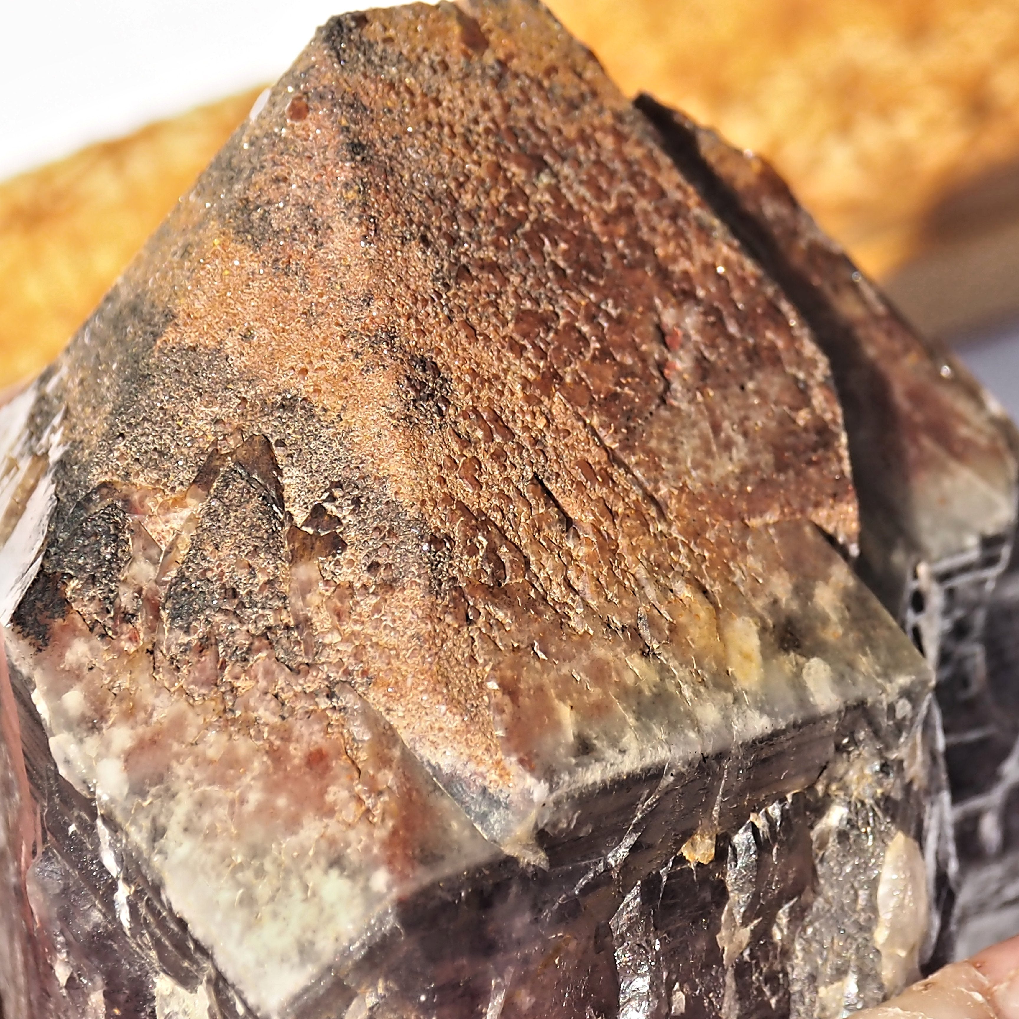 Extreme Healing Canadian Auralite-23 Perfect Point Elestial Natural Standing Specimen - Earth Family Crystals