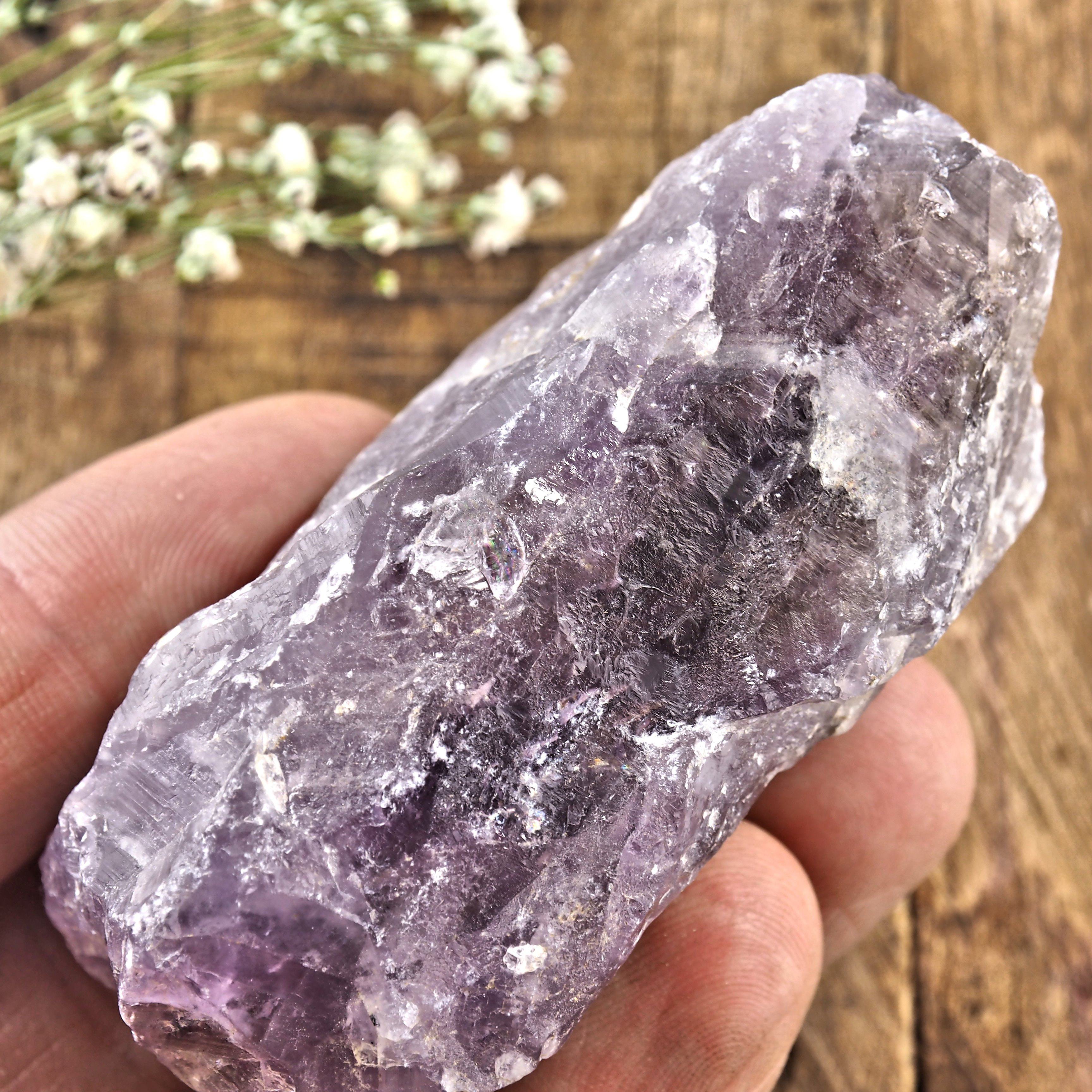 Deep Purple Genuine Auralite-23 Point From Ontario, Canada #1 - Earth Family Crystals