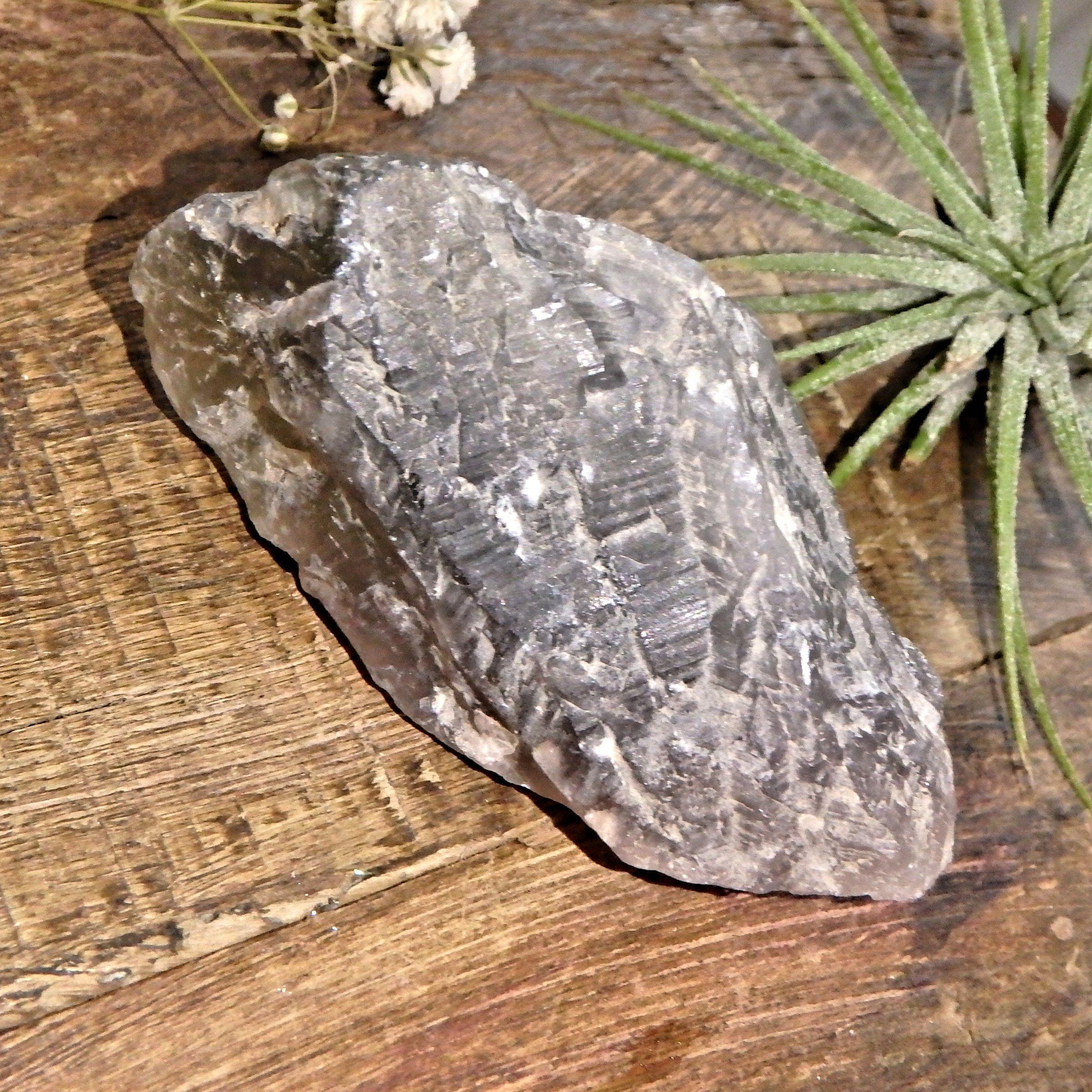 Chunk of Rare Emerald Green Auralite -23 From Canada - Earth Family Crystals