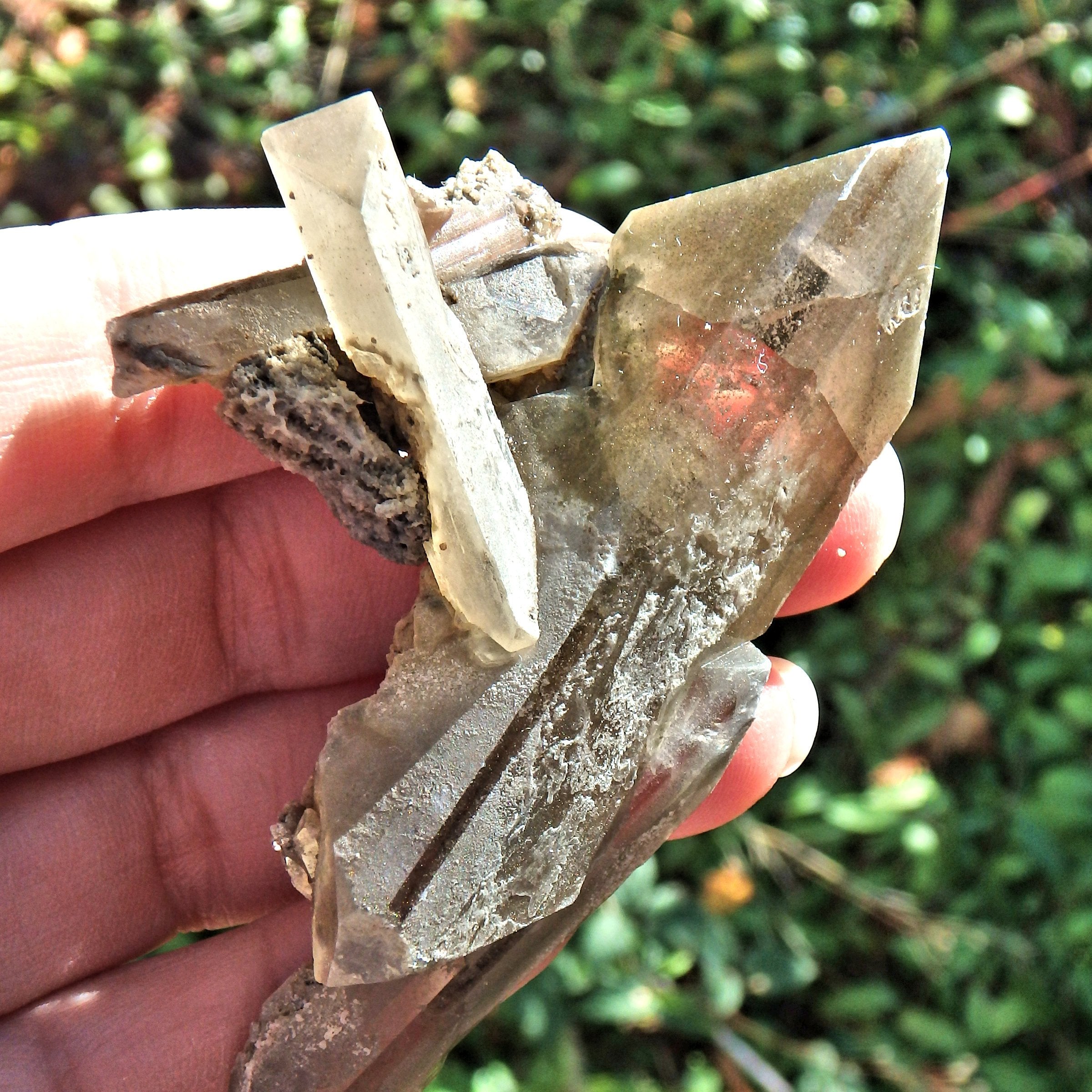 Golden Multi Point DT Barite Cluster From Linwood Mine, Iowa - Earth Family Crystals