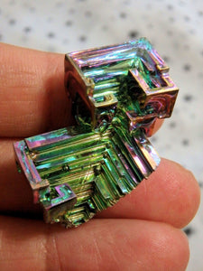 Galactic Rainbow Structure Bismuth Specimen 1 - Earth Family Crystals