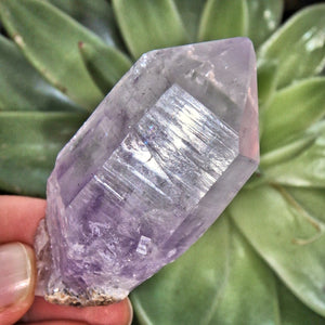 Natural Lavender Brandberg Amethyst Point From Namibia - Earth Family Crystals