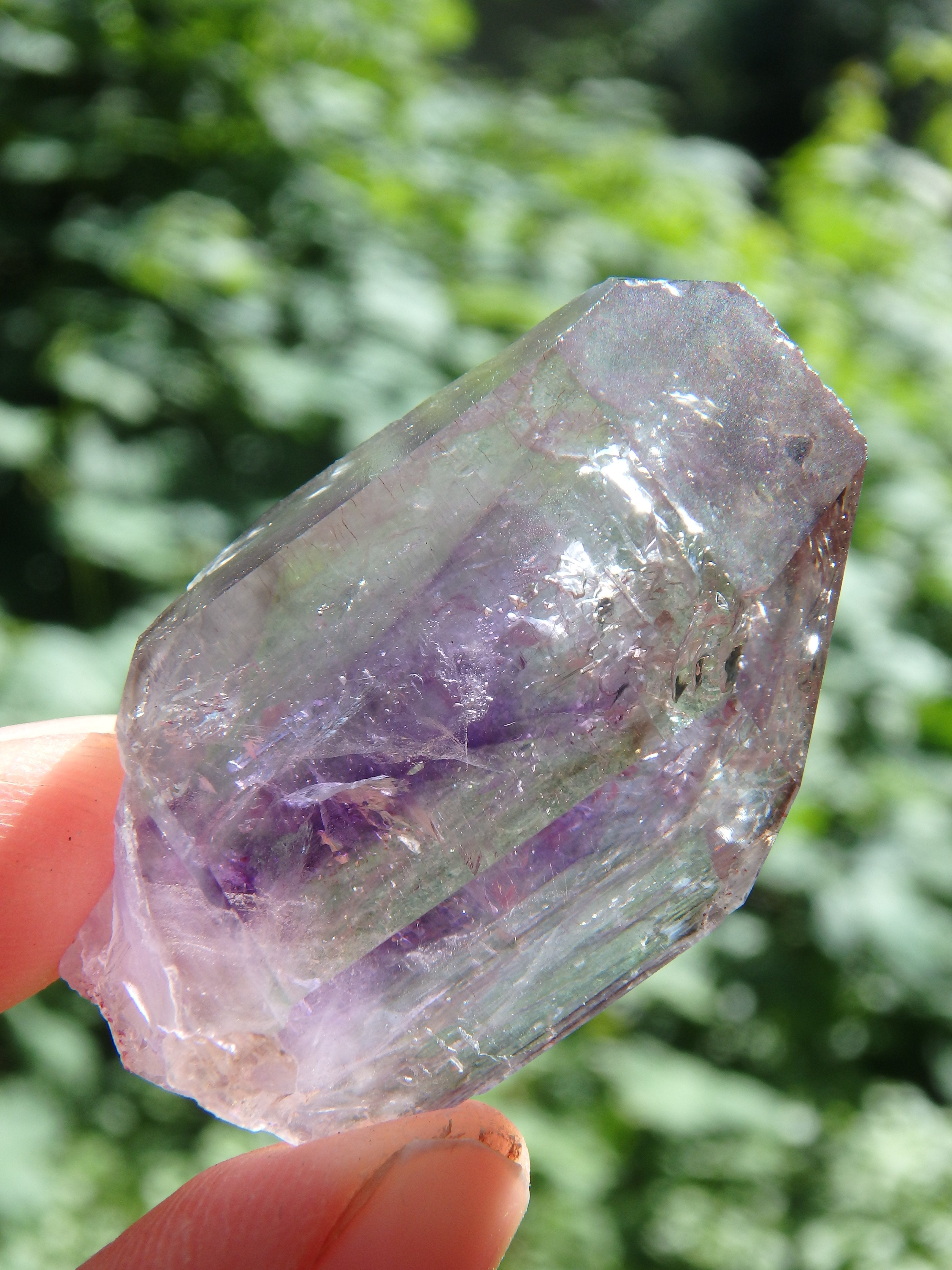 RESERVED FOR ALESHA~Brilliant Brandberg Amethyst Natural Specimen From Namibia - Earth Family Crystals