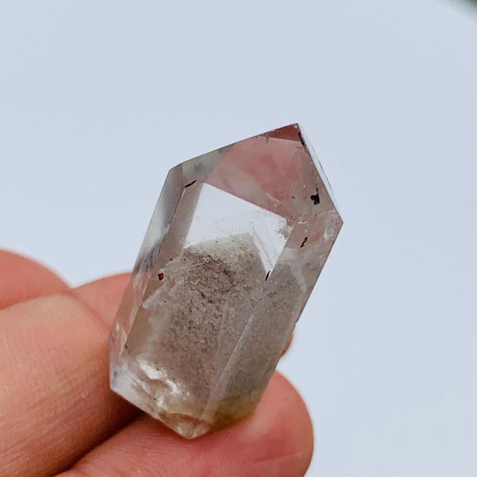 Cute Phantom Shamanic Dream Quartz Mini Standing Tower #2 - Earth Family Crystals