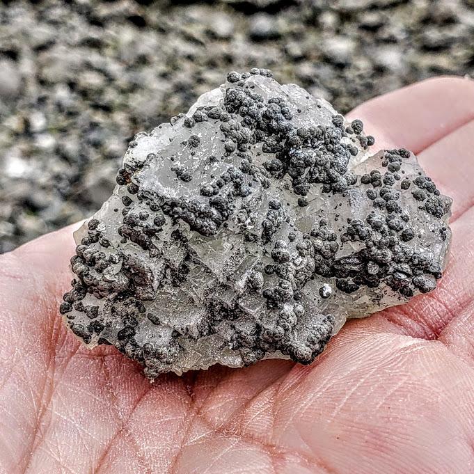 Raw Frosted Green Fluorite with Pyrite Dusting - Earth Family Crystals