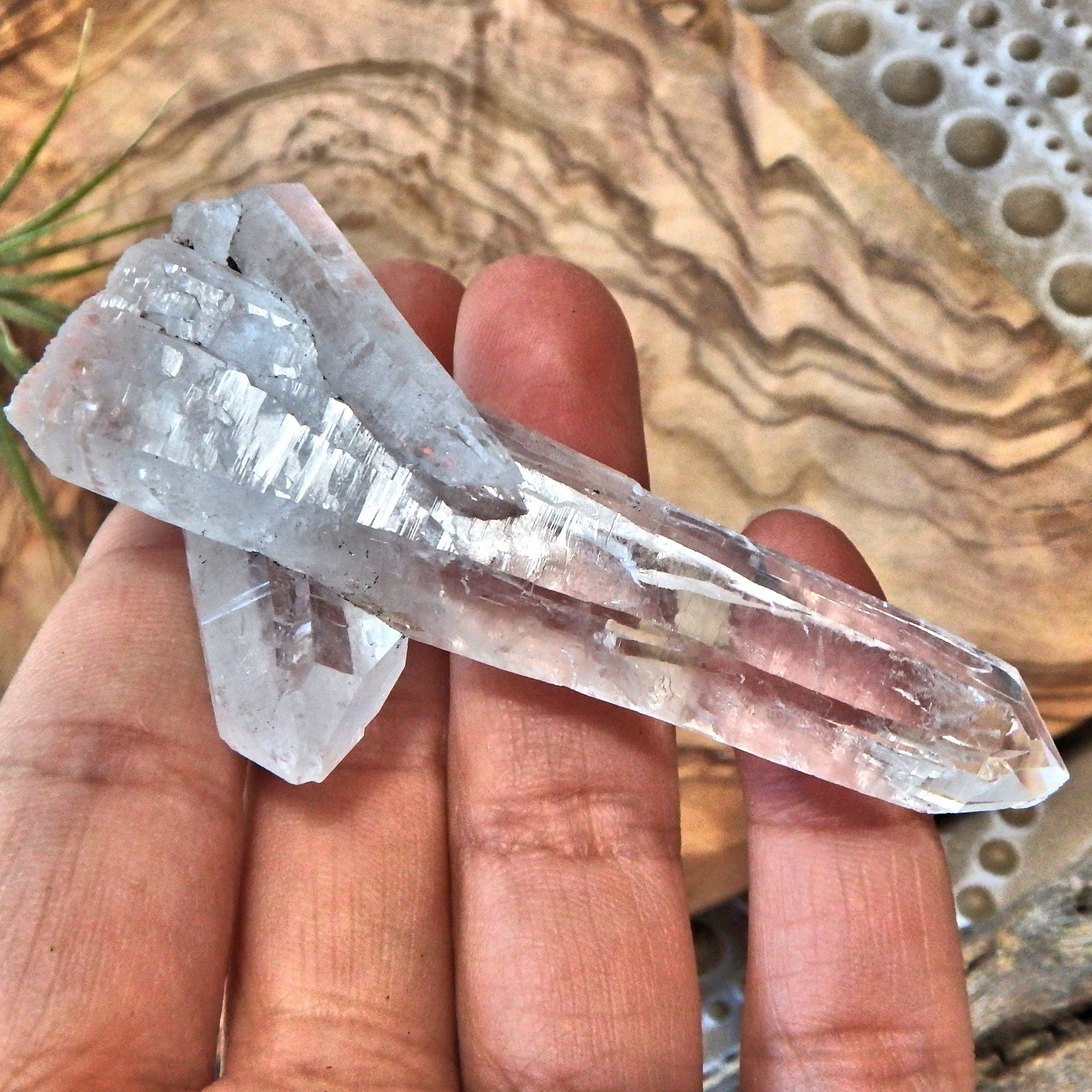 Cleansed Emotions Cathedral Laser Points Cluster From Brazil - Earth Family Crystals