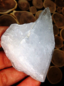 Shiny Sky Blue Ohio Celestite With Crusted Quartz Druzy - Earth Family Crystals