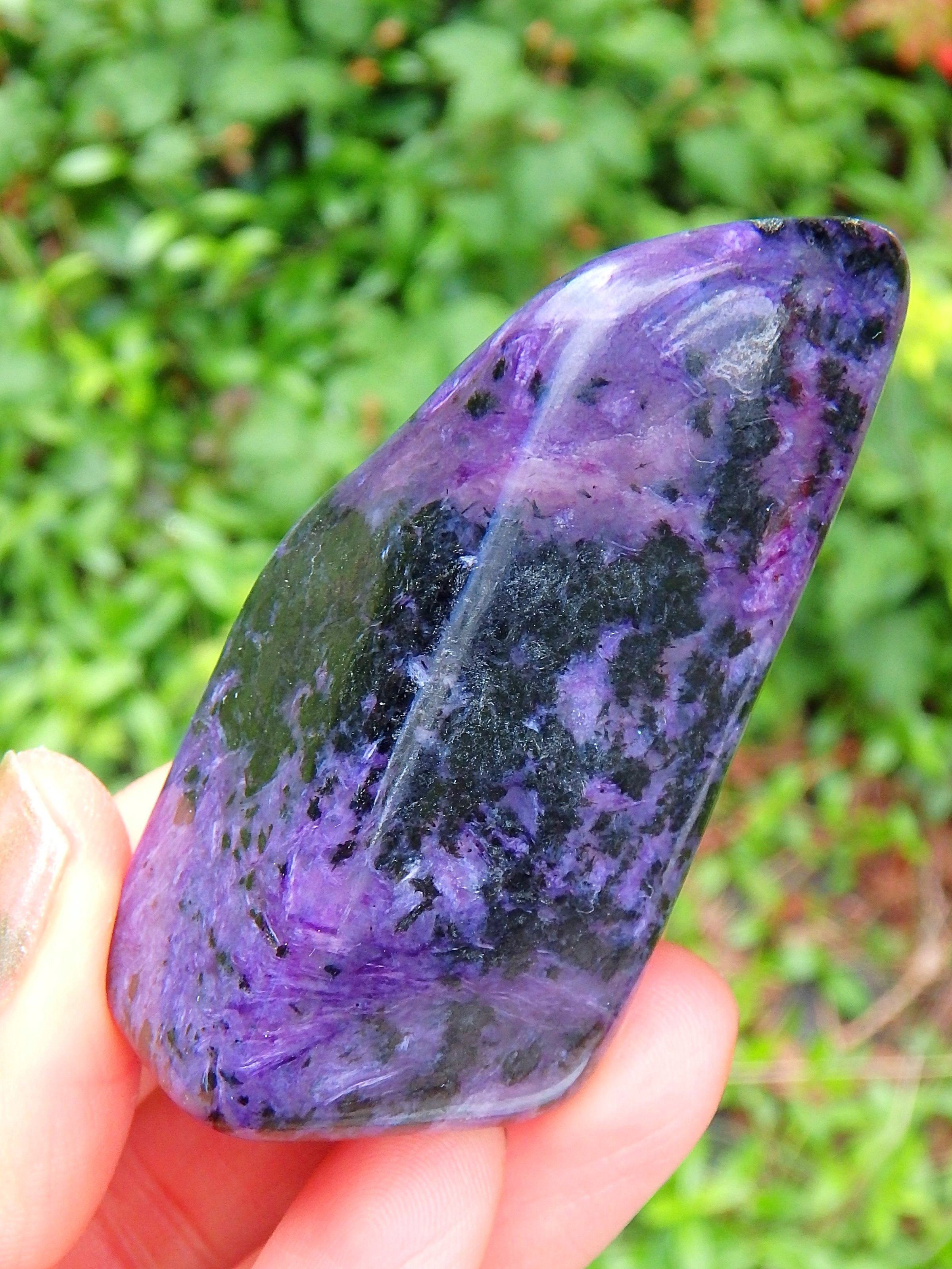 Deep Purple Charoite Free Form Specimen 1 - Earth Family Crystals
